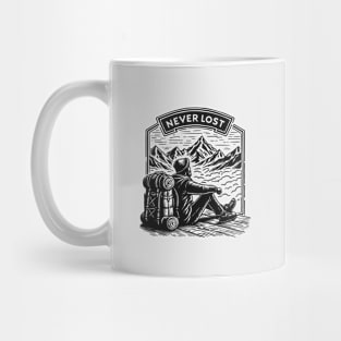 Never Lost - hiking Mug